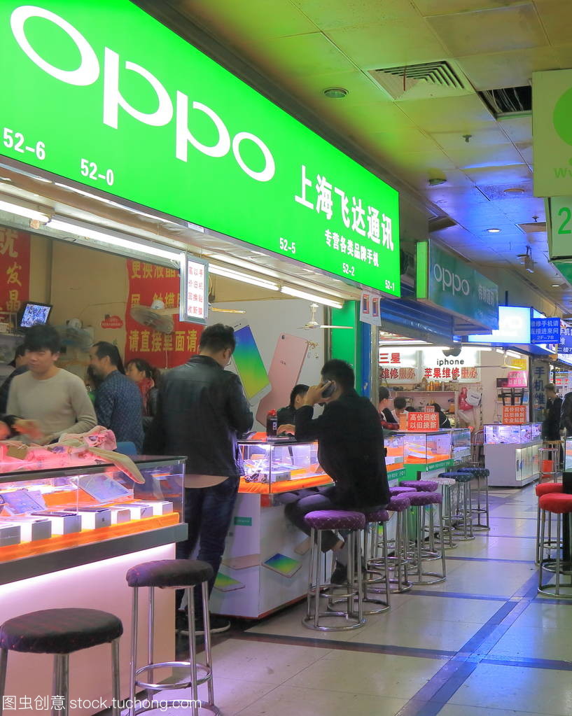 Oppo手機在中國上海市場的電子產品銷售現(xiàn)狀